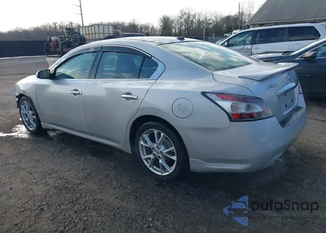 2012 Nissan Maxima 3.5 Sv z USA, uszkodzony, nr VIN 1N4AA5AP4CC837272